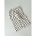 Gingham cotton longs